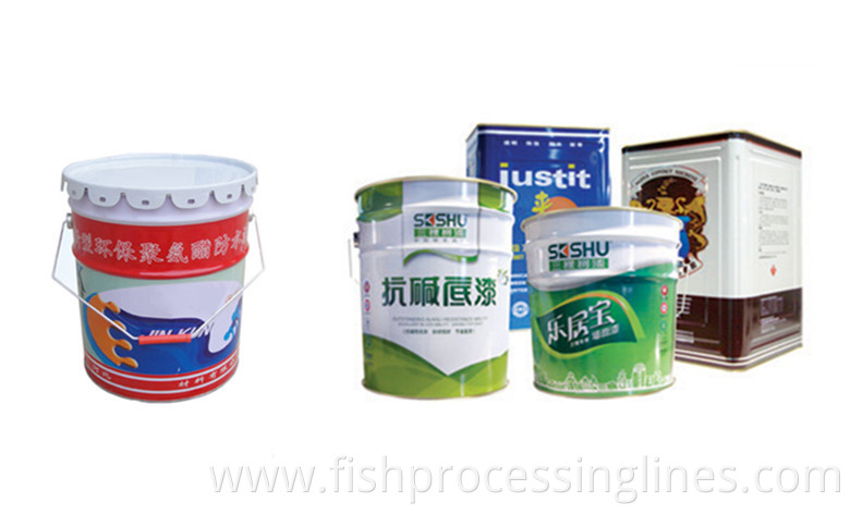 Automatic metal cans & pails making machine production line